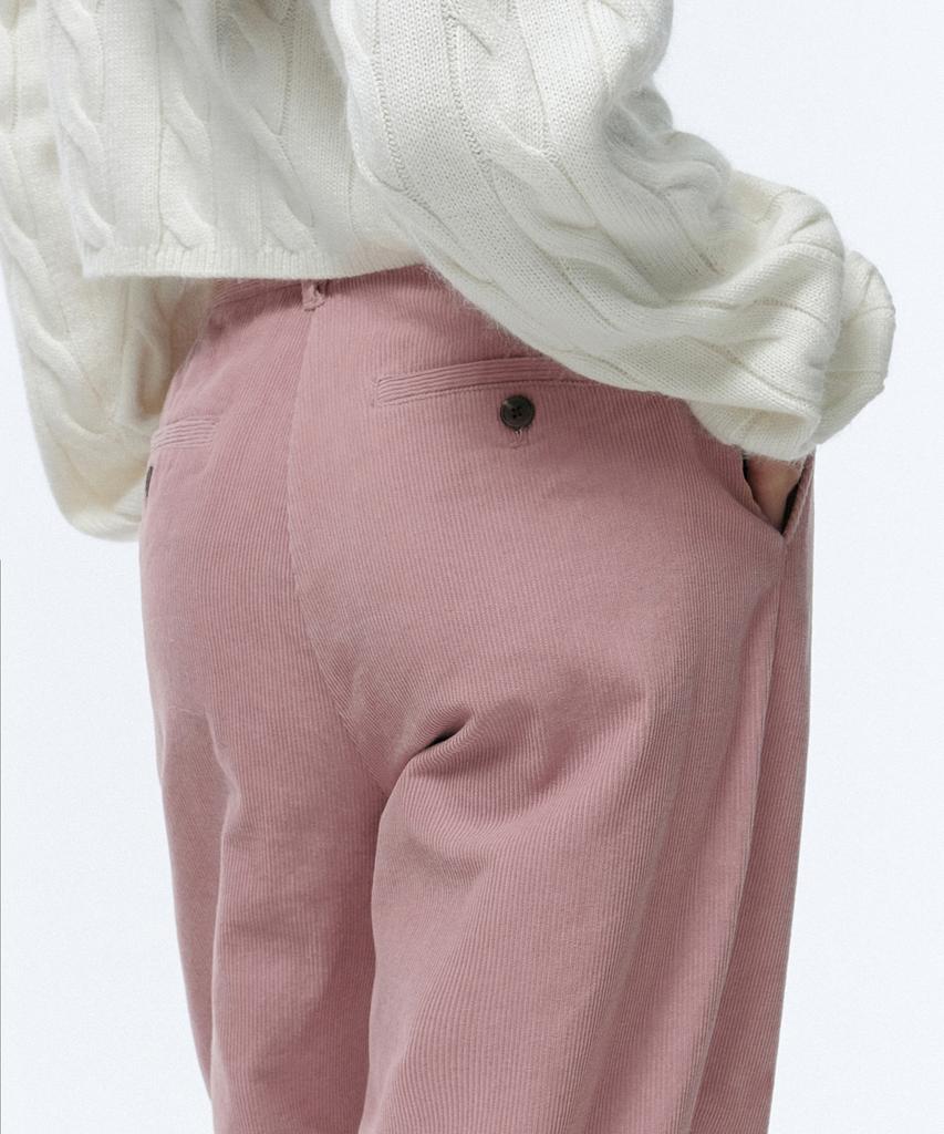 MUSINSA STANDARD WOMAN Women'S Wide Corduroy Pants [Pink]