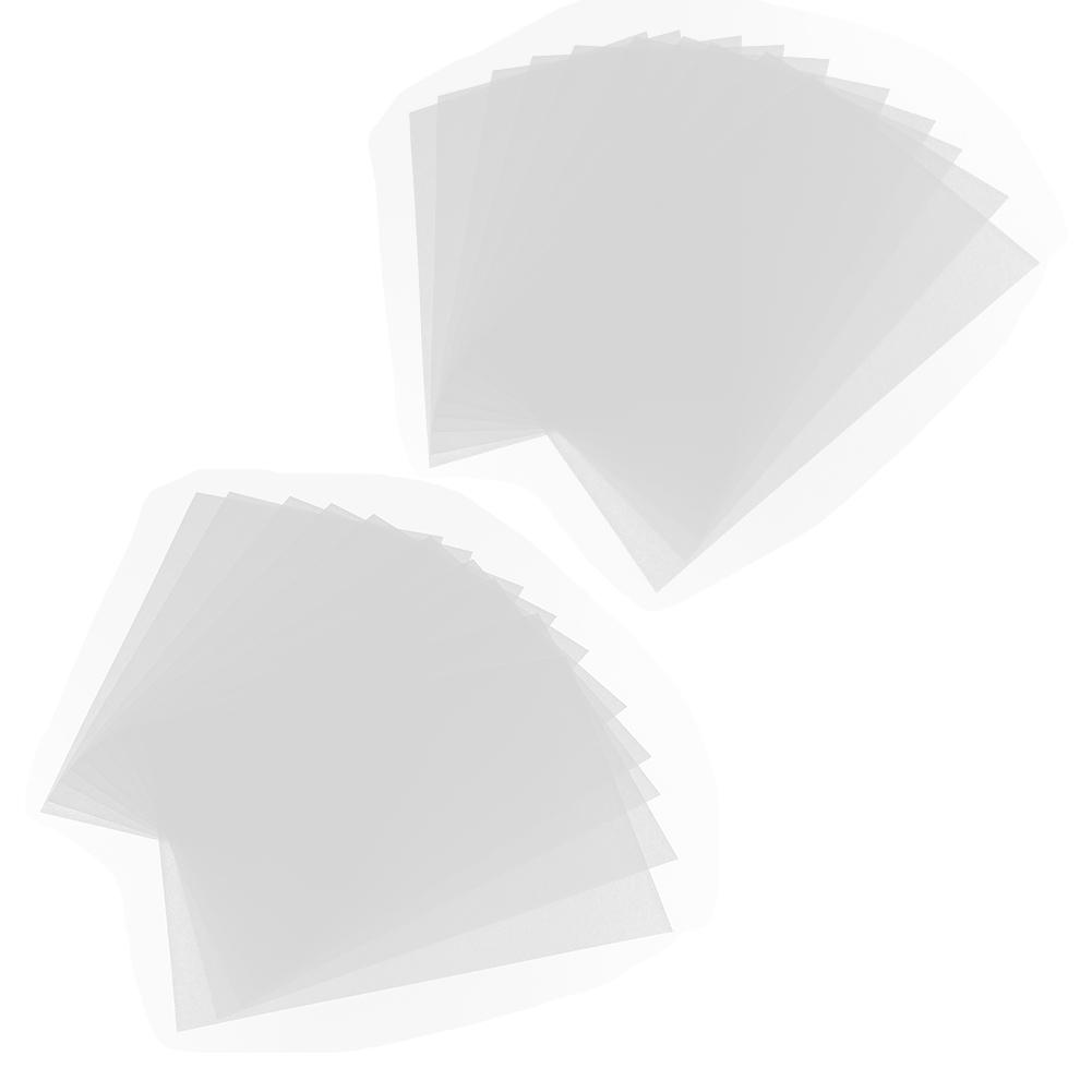 20pcs 0.3mm Heat Shrink Sheets Films for Hand‑Painted DIY Craft Jewelry Keychain Kid Gift