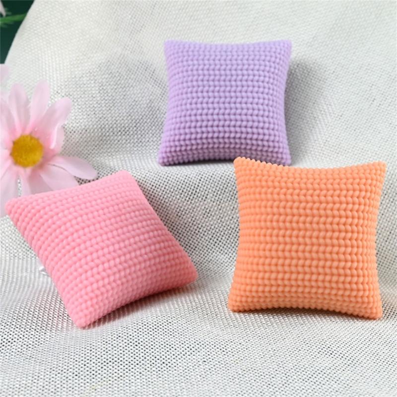 Food Grade Silicone Braided Pillow Molds Crafting Essential For DIY Dessert Soaps Easy Releases Design Baking Mould
