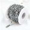 1Meter Stainless Steel Irregular Rectangle Link Chains DIY Jewelry Making Crafts Necklace Findings Handmade Supplies Accessories