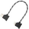 Right Angle Remote Controller Type C to for IOS Port Data Cable for DJI Mavic Air 2Mini 2