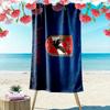Al Ahly SC Print Beach Towel, Large Soft Quick Dry Towel for Beach Camping Swimming