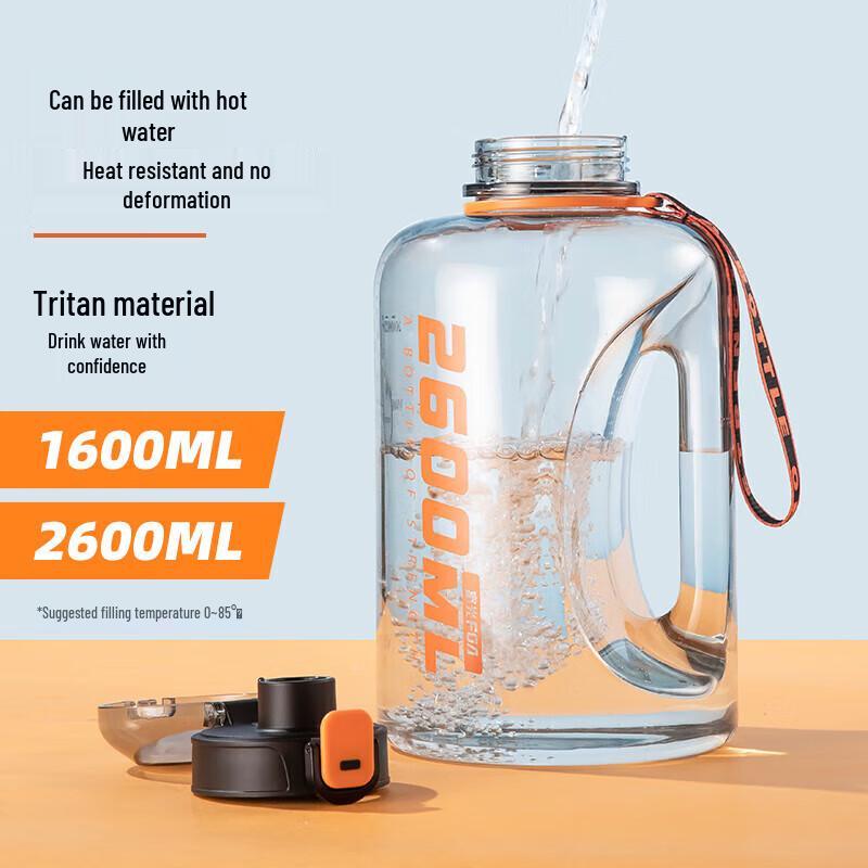Fuguang FG0327-1600 1600ml Aluminum Sports Water Bottle