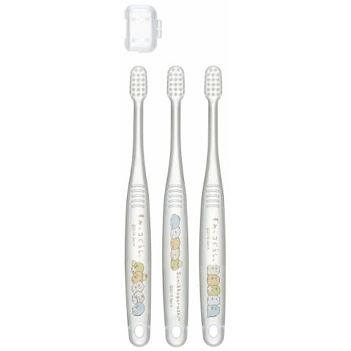 Skater toothbrush for kindergarteners 3-5 years old soft clear 3 brushes Sumikko Gurashi 14cm TBCR5T