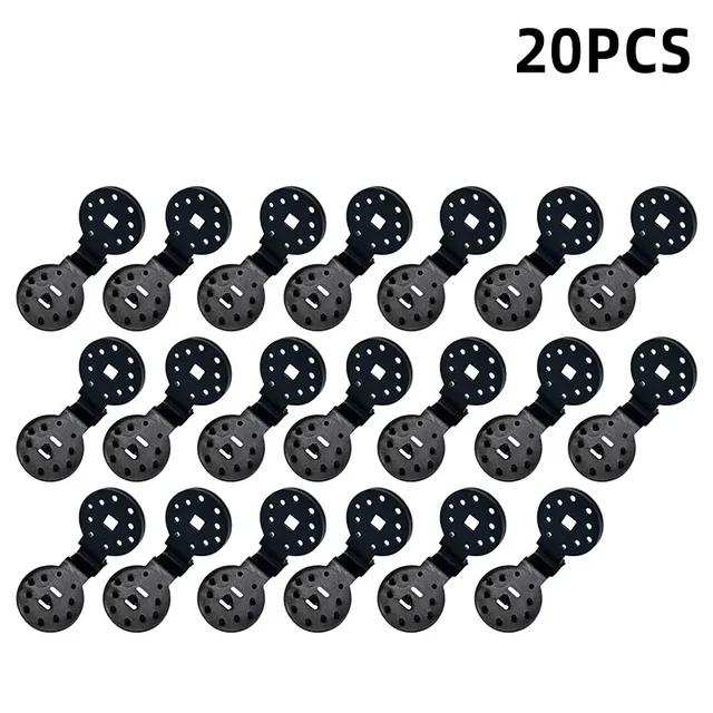 

50 шт., зажимы для теневой ткани, зажимы для теневой ткани, люверсы для сетчатого чехла, солнцезащитный крем, ткань в саду, на заднем дворе, фиксатор для теплицы 20PCS