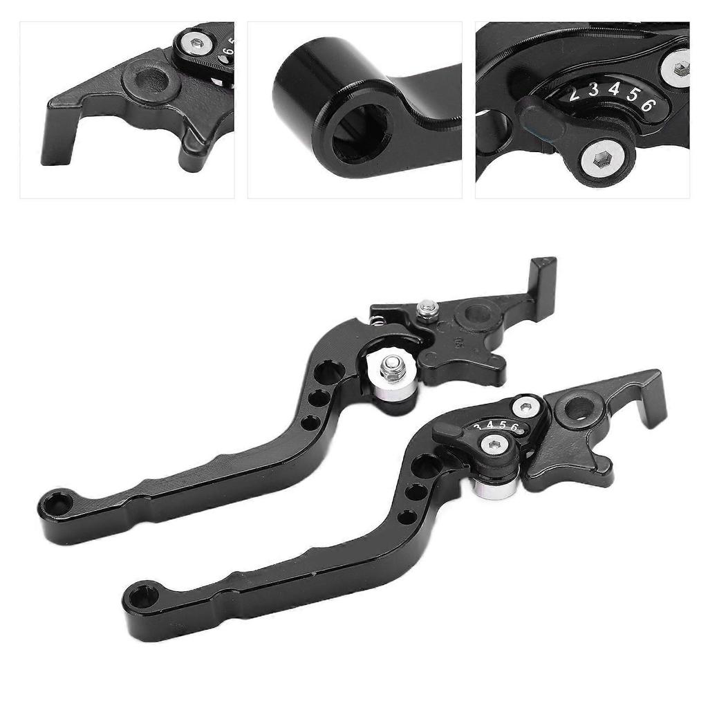 Motorcycle Clutch Brake Handle Lever CNC Aluminum Alloy Universal Motorbike AccessoriesBlack
