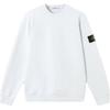 STONE ISLAND Ss26 Frühjahr Sommer Kollektion Gerippter Rand Einfarbige Linker Arm Logo Sweatshirt Unisex Sweatshirt L1S156100060S0051-V0041