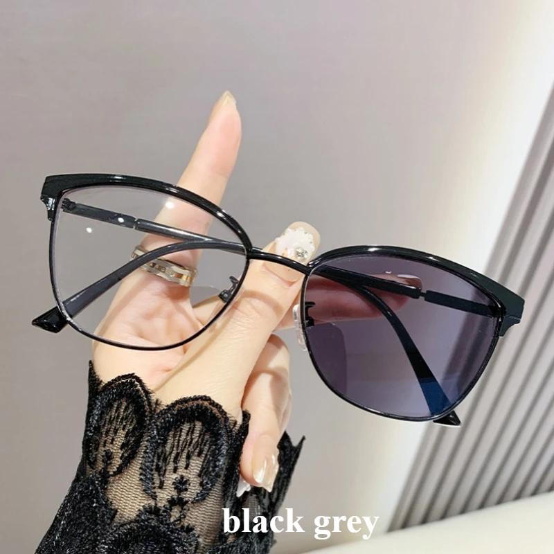 

Модные фотохромные солнцезащитные очки «кошачий глаз» унисекс, очки для близорукости с меняющими цвет линзы, женские роскошные очки с минусом диоптрий 0 ~-4,0 -3.0