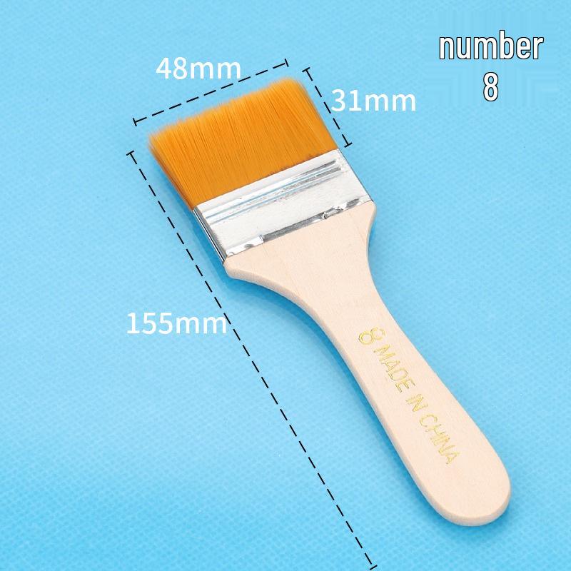 Sada nylonových štětců na olejomalbu č.. 1–12