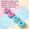 Soft TPR Donut Squeeze Toy Donut Shape Donut Squishy Pinch Le  Home Relaxation
