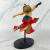 23cm Anime One Piece Kimono Monkey D. Luffy Second Gear Duel Figure Scene PVC Model Toy Collecting Desk Decorations Gift