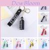 Cute Prime Drink Bottle Keychain Cartoon Style Pvc Material Multiple Colors