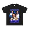 Kendrick Lamar Singer Band Tee Shirt Homme New in Top Tees Unisex Clothing short sleeve Round Neck Printing Pullover TShirt 33623