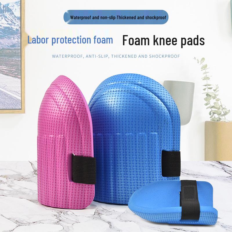 Thickened EVA Knee Pads for Gardening, Construction, and Moisture-Resistant Protection