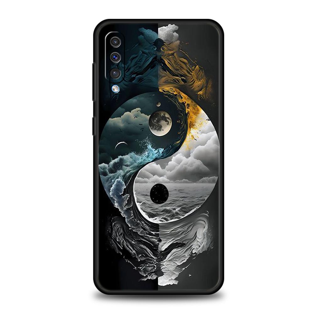 

Natural Bagua Phone Case for Samsung Galaxy A24 A13 A53 A73 A33 A22 A12 A02 A03 A05 A70 A50 A10 A20 5G Silicone Cover Shell Samsung A73 5G