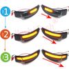 Dynamic Turn Signal LED Side Mirror Indicator Blinker Lamp for Toyota Camry XV50 Corolla E170 Prius C Venza Avalon Vios Yaris
