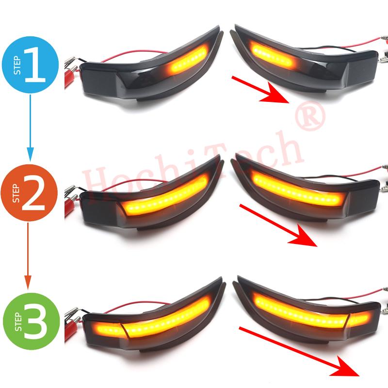 Dynamic Turn Signal LED Side Mirror Indicator Blinker Lamp for Toyota Camry XV50 Corolla E170 Prius C Venza Avalon Vios Yaris
