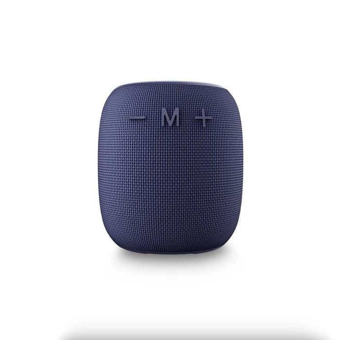 Bloom – Enceinte Bluetooth (Bluetooth 5.3, 18 heures d’autonomie, IPX6, True Wireless, Plastique 100 % recyclé, Éclairage LED)