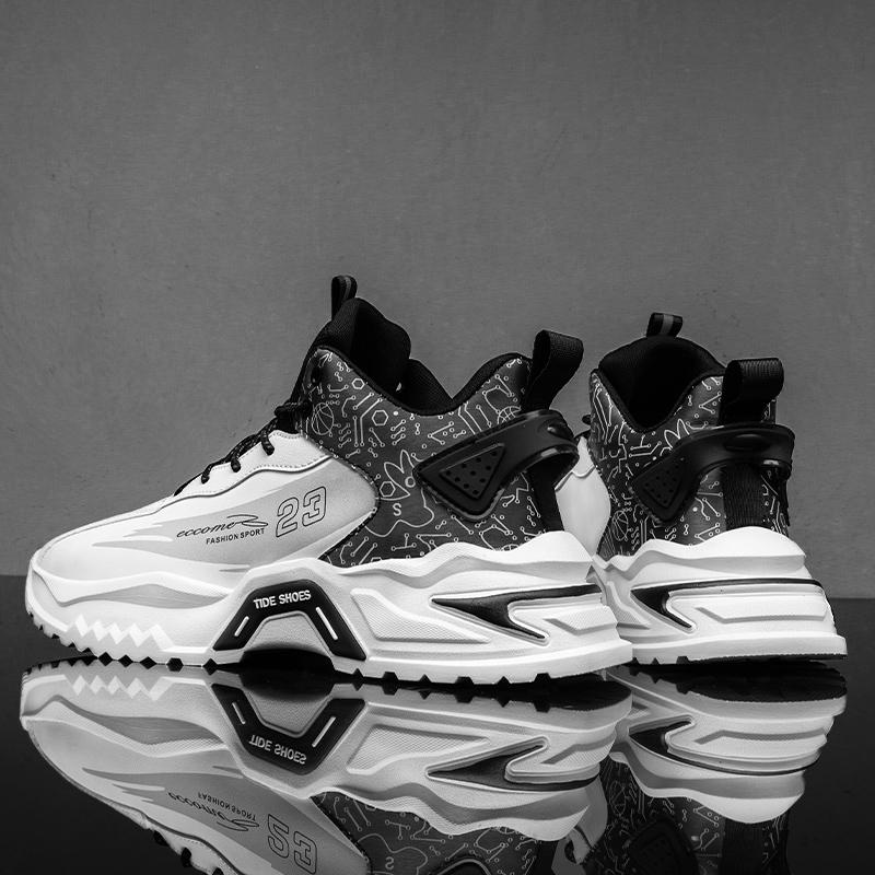 Herren Laufschuhe Frühling Outdoor Rutschfest Flache Schuhe Verschleißfest Atmungsaktiv Bequem Lässige Sportschuhe für Herren