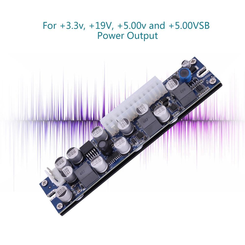 Modulo di Alimentazione Pin di Ingresso CC LD 200W 19V Alimentatore CC ATX da 24pin ATX a 12V AUX Per Computer