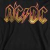 AC/DC Unisex Adult Fire Logo Sweatshirt