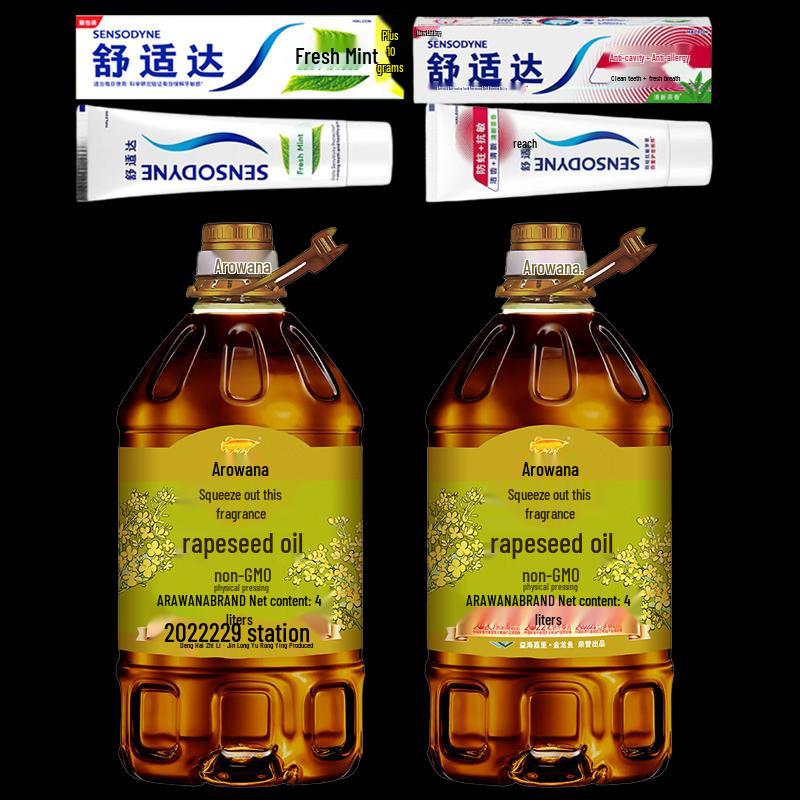 

Sensodyne Toothpaste & Rapeseed Oil Family Bundle