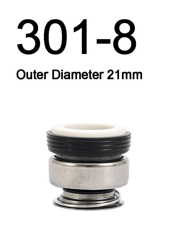 1PC of 301 Series 8 10 12 13 14 15 16 17 18 20 22 24-55mm Single Coil Spring Mechanical Shaft Seal For Circulation Water Pump