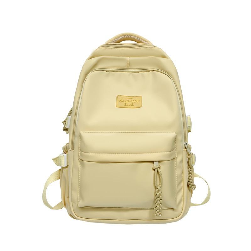School bag for girls, small and fresh, middle school student backpack, large capacity and light, casual backpack for primary school students