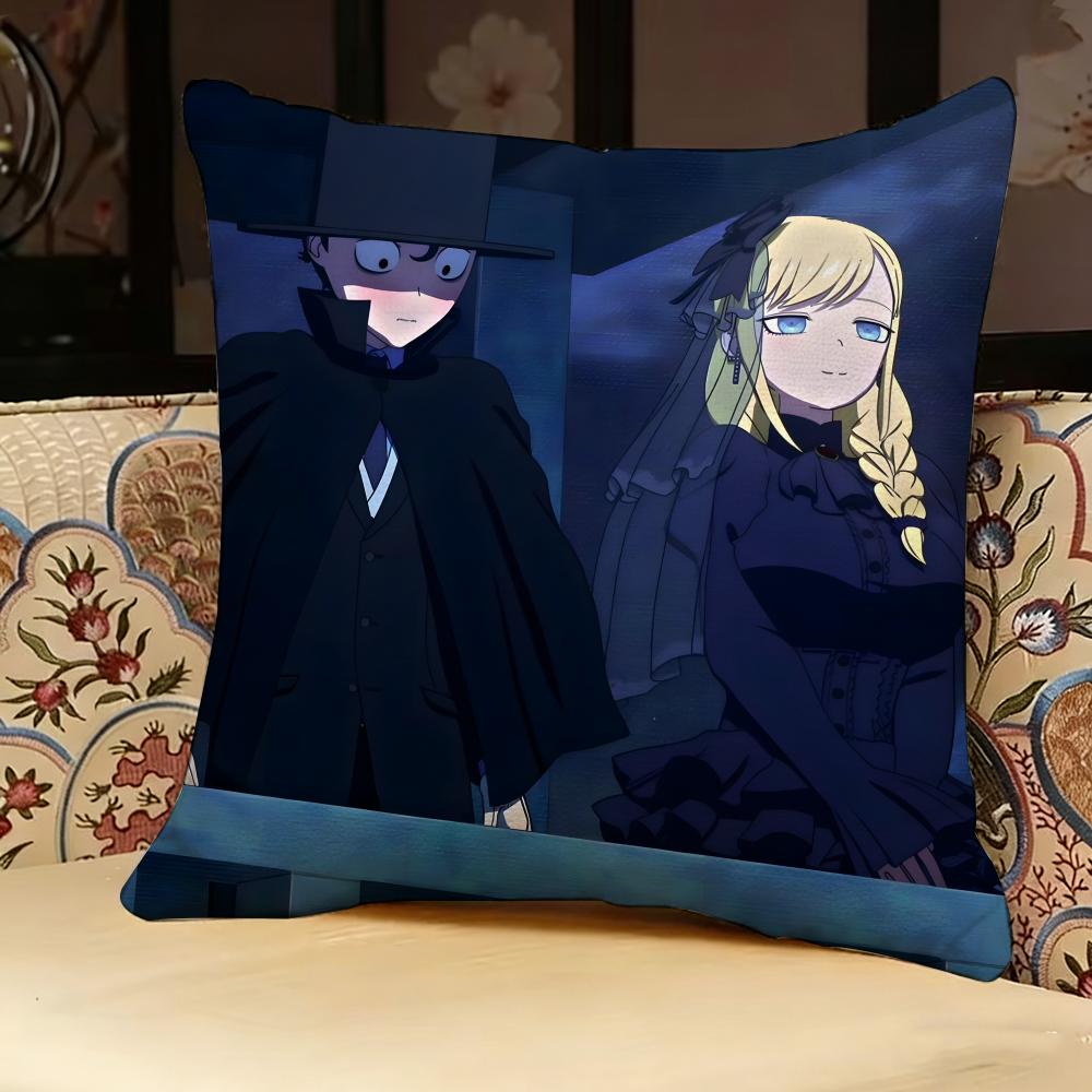 The Duke Of Death And His Maid Pillow Case Pillowcase Doublesided Printed Sofa Cushion Bedroom Headboard Pillow
