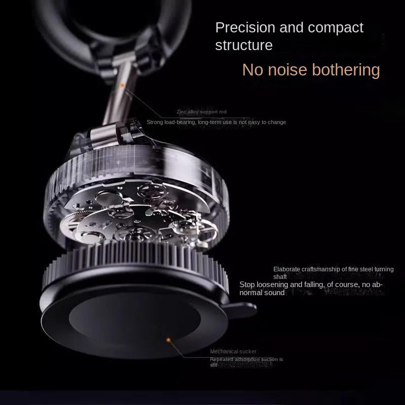 New Foldable Vacuum Adsorption Magnetic Car Phone Holder  Suction Cup Dedicated Navigation Phone Holder