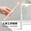 Popular Roman column handle big head toothbrush adult male and female couples travel supermarket family 5 toothbrushes