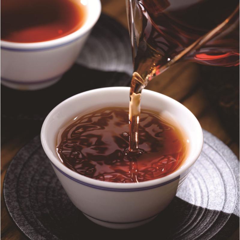Banzhang Wuzhai Pu'er Tee, gekochter Pu-Erh-Teekuchen, 357 g