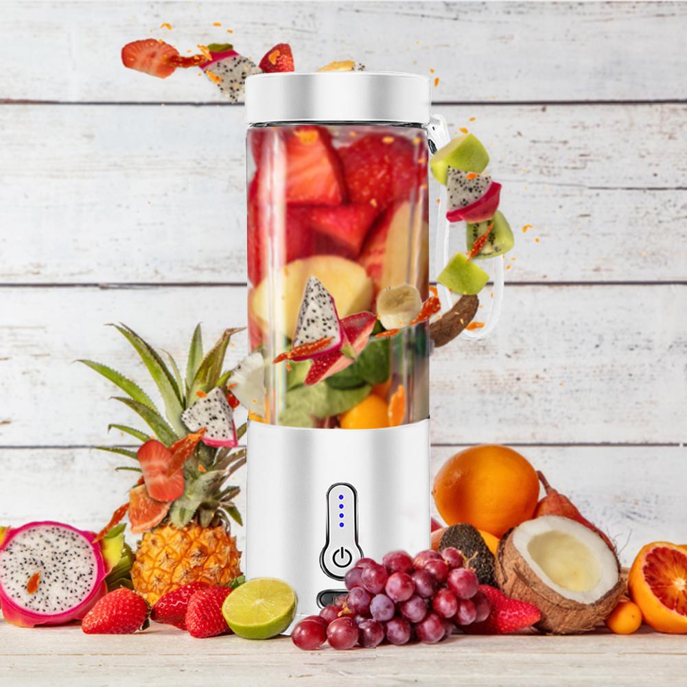 530ml Electric Juicer Cup Handheld Fruit Smoothies Mixer Food Grade Kitchen Tool