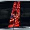1/2X Demon Anime Boy Car Center Pillar Sticker B Pillar Protective Film Decoration