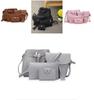 Elegant 4pcs Women Lady Handbag Set In Premium Pu Leather With Adjustable Strap