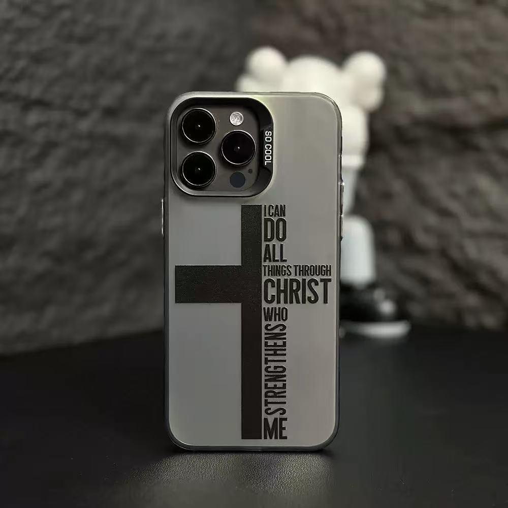 Cool Cross Case for iPhone: Compatible with Apple 17, 16 Pro Max, 15 Pro, 14, and 13 models.
