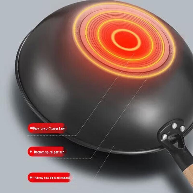 KOBACH Traditional Iron Wok