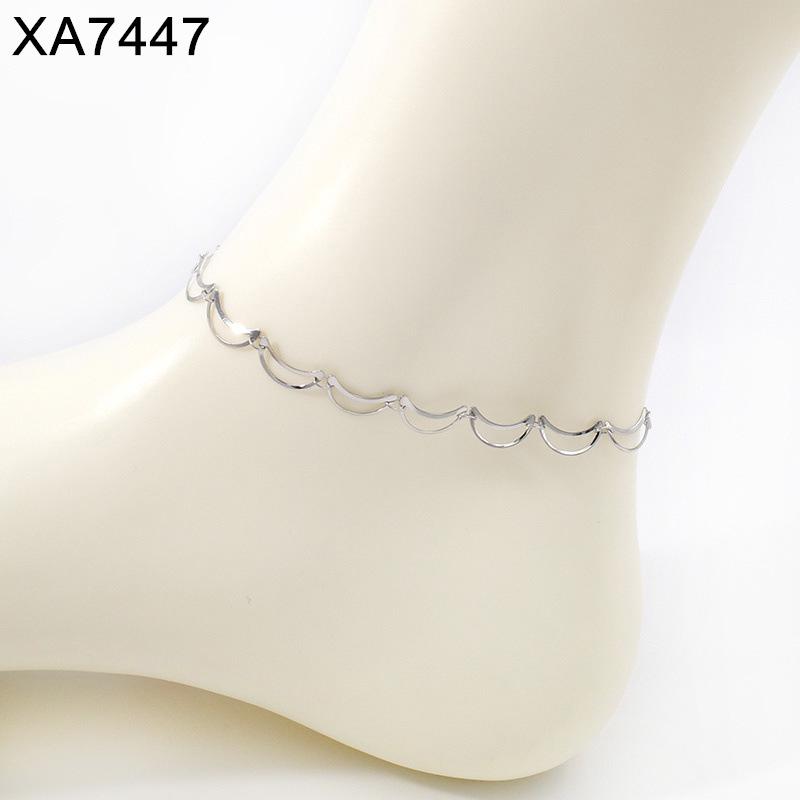 European & American Niche Design 18K Gold-Plated Titanium Steel Anklet Bracelet