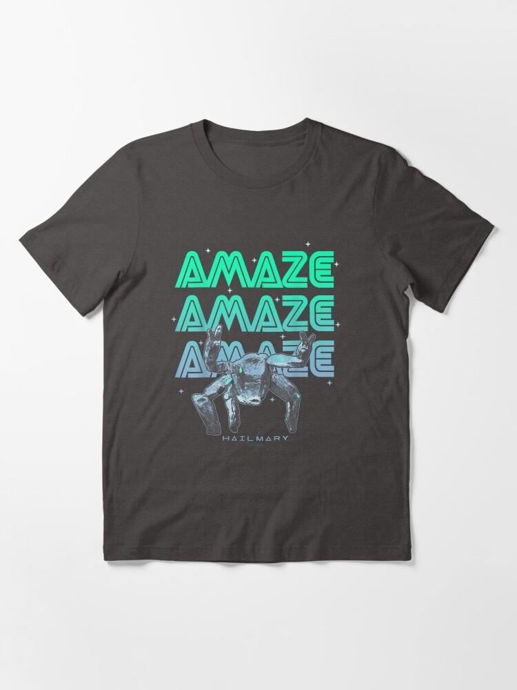 2026 New Project Hail Mary Amaze Graphic Unisex TShirt Cotton Short Sleeve Y2k Fashion Popular Summer Unisexs Clothing Women Tee