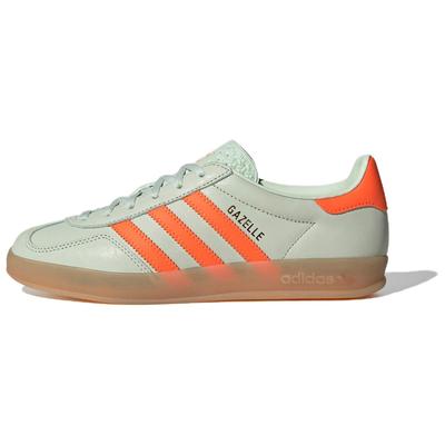 Baskets Gazelle Indoor pour femmes 'Linen Green Solar Orange' IF6982