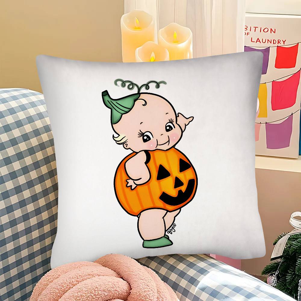 Stück KKewpie Baby Niedliche Kissenhülle Modische Quadratische Kissenhülle Schlafzimmer Sofa Raum Ins Dekoration Freizeit