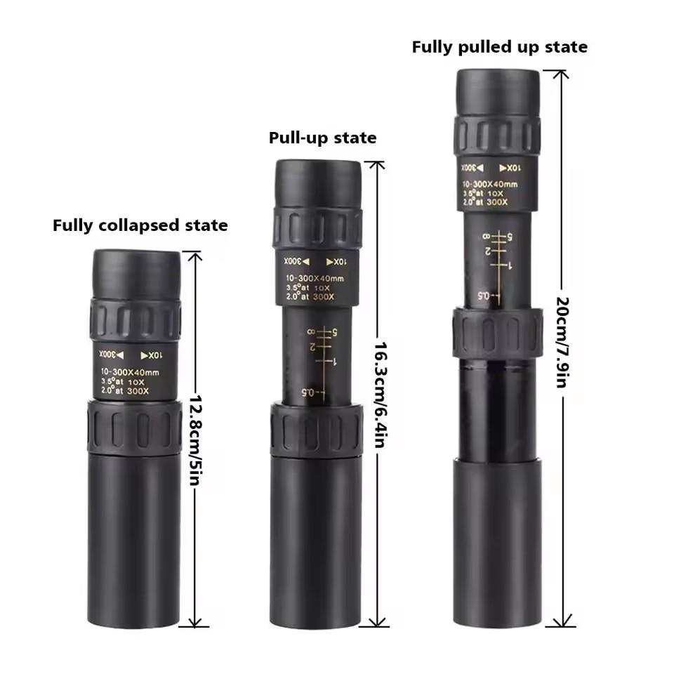 1pcs /1set Telescope Super Zoom Portable High Definition View Long Distance Viewing Suitable For Travel Photography Hunting