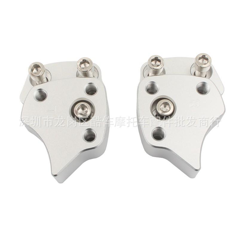 Motorcycle Handlebar Riser Spacer Yamaha FJR1300 2006-2017 Adjustable Height Upgrade Kit Sand Finish