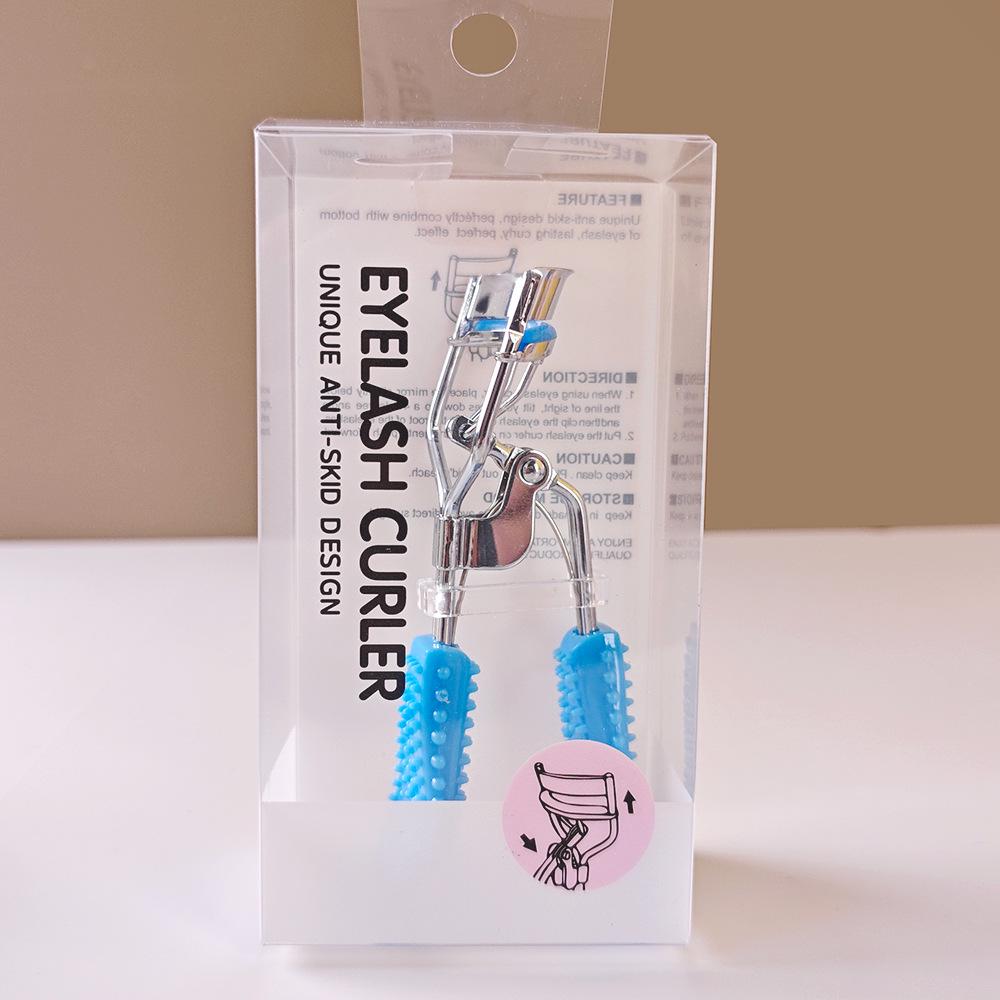 Portable Long-Lasting Wide-Angle Stainless Steel Sunflower Eyelash Curler for Children