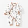 Newborn Baby Onesies: Spring & Autumn Pure Cotton Underwear for 0-3 Months