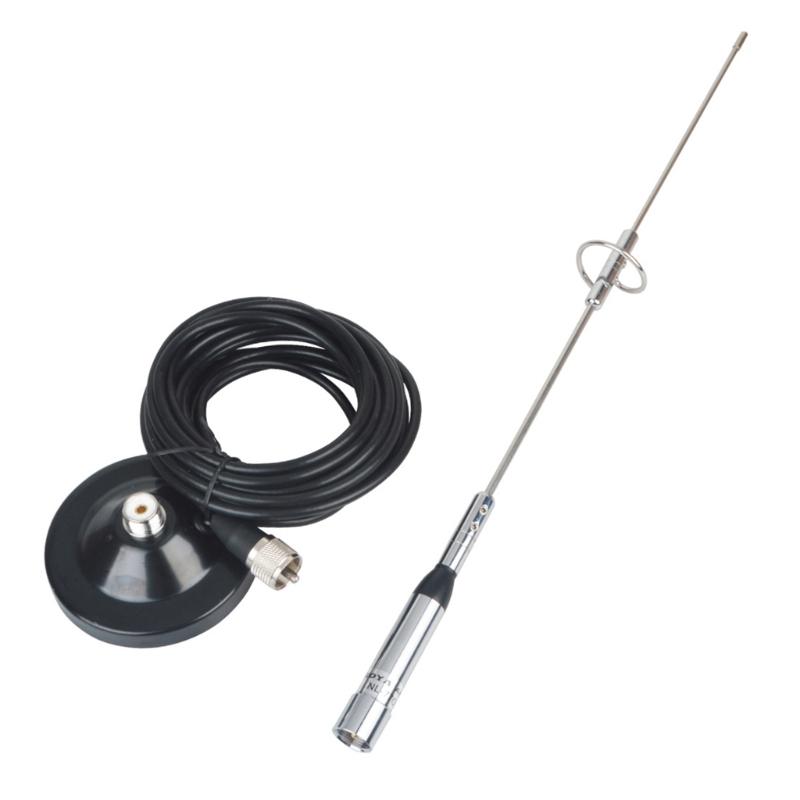 Car Antenna Aerial NL-770S Double Band UHF/VHF 144/430MHz 2.15/3.0dBi Antenna Radio Mobile SL16/UHF-J/M