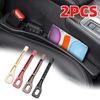 2PCS Car Seat Gap Filler Strips Seat Storage Supplies Leak-proof Filler Strips Interior Decorate Kit Accessories Applicable To All Vehicle Models