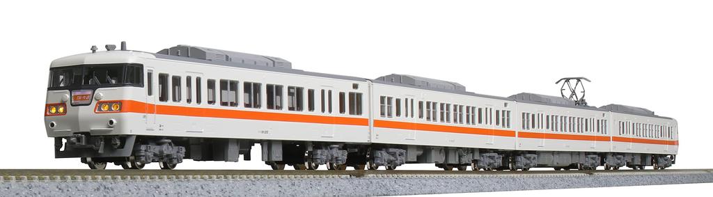 KATO N Gauge 117 Series JR Tokai Color Set A Railway Model Train White 4-Car 10-1709