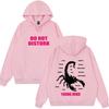Singer Young Miko Do Not Disturb Album Tour 2026 Hoodie Unisex Fashion Hip Hop Pullover Long-sleeved Loose Casual Sweatshirts