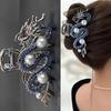 1pc Luxury Elegant Women's Dragon Shaped Hairpin Artificial Pearl Daily Hairstyle Accessories Jewelry Hair Grab Hair Accessories